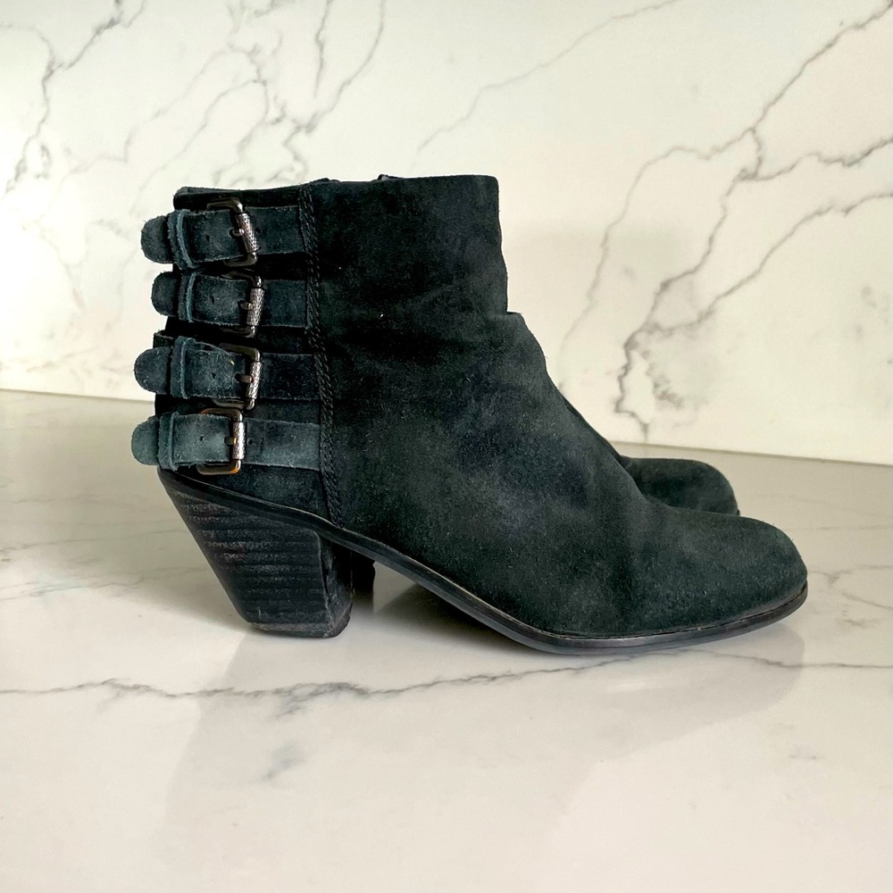 Sam Edelman black ankle booties